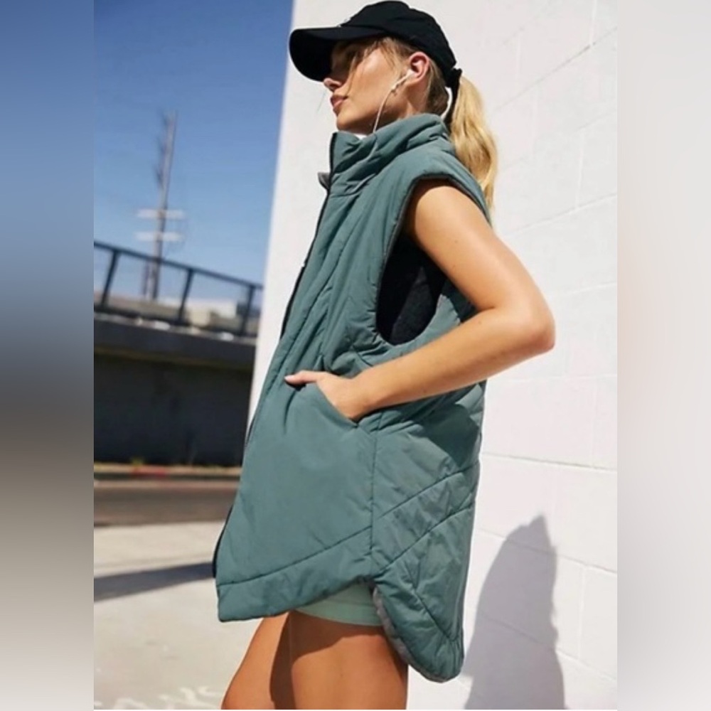 Free People Slalom Reversible Fleece